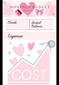 Baddie Monthly Budget Planner ✨